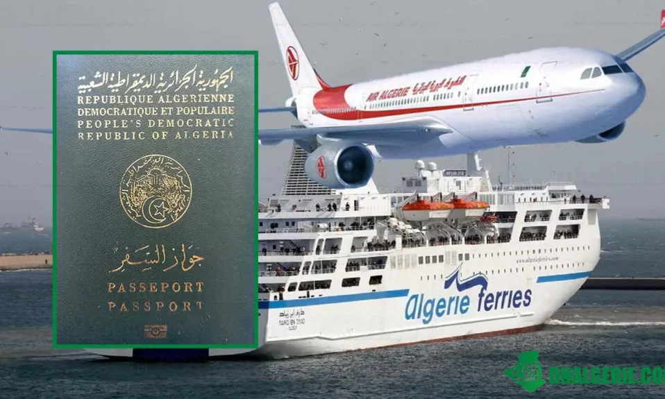 Montage : algériens empêchés de voyager