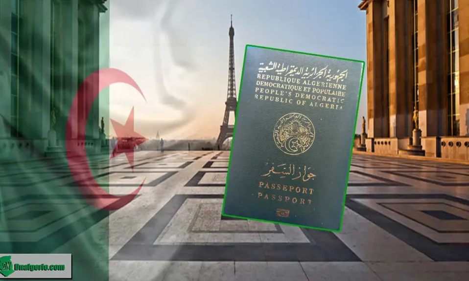 Restrictions voyage en France algériens
