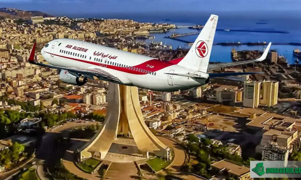 Montage : Prix billets d'avion Air Algérie