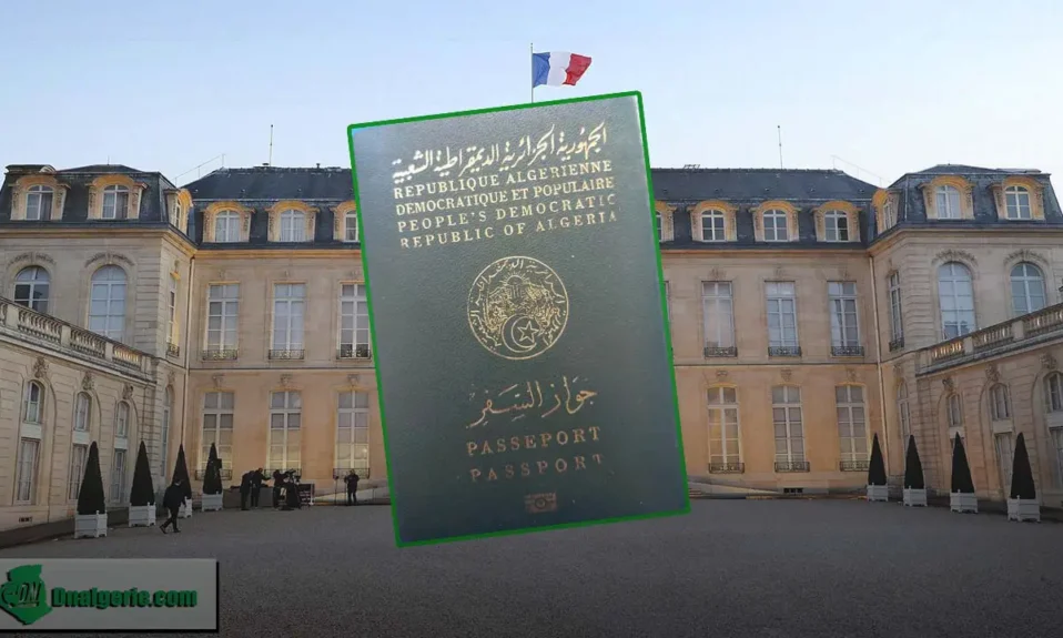 Visas algériens présidence française