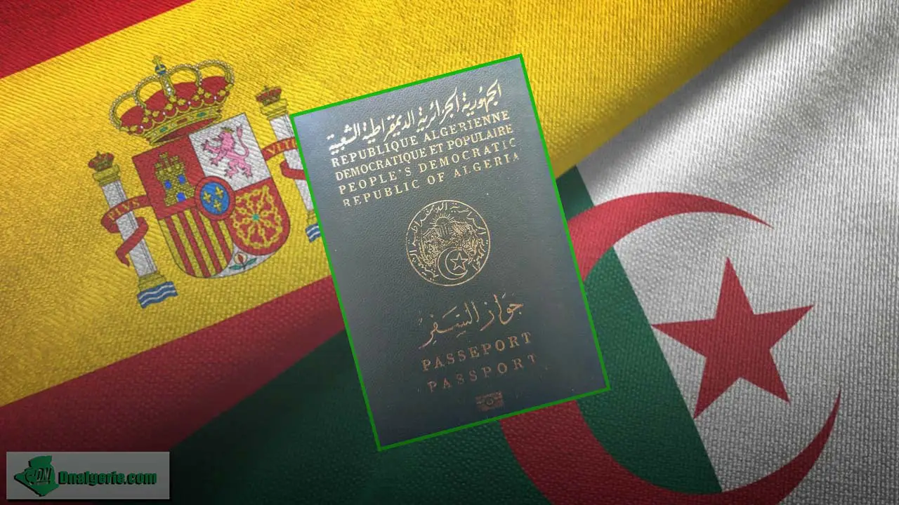 Visas touristiques algériens Espagne