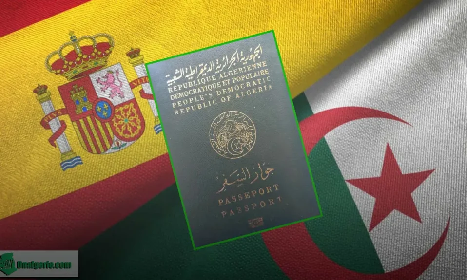 Conditions voyage Espagne Algérie