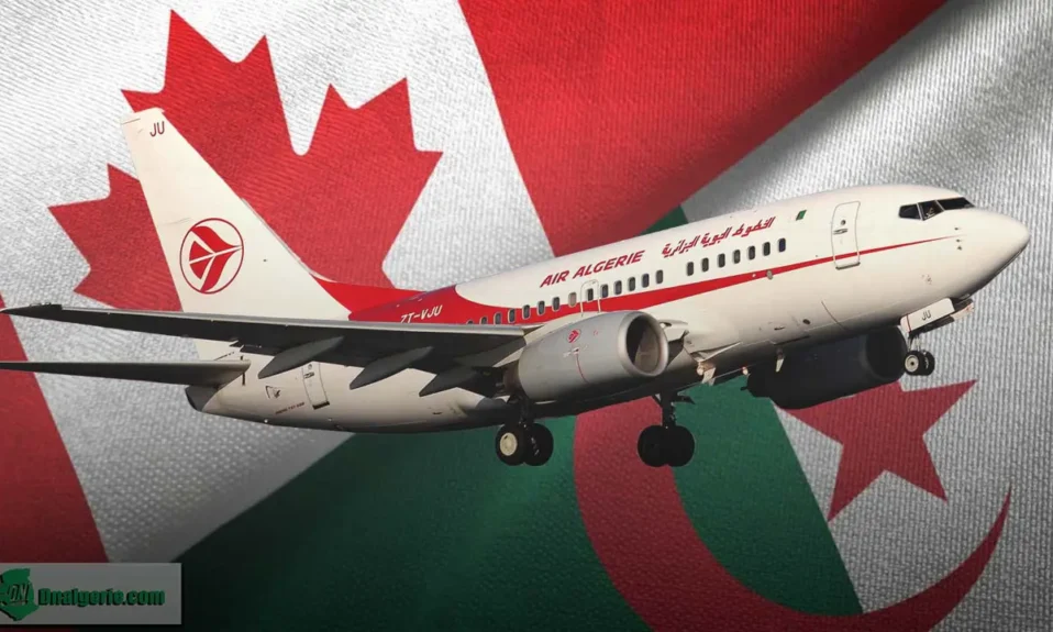 reprise vols Canada Algérie