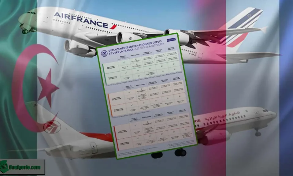 Programme des vols France Algérie