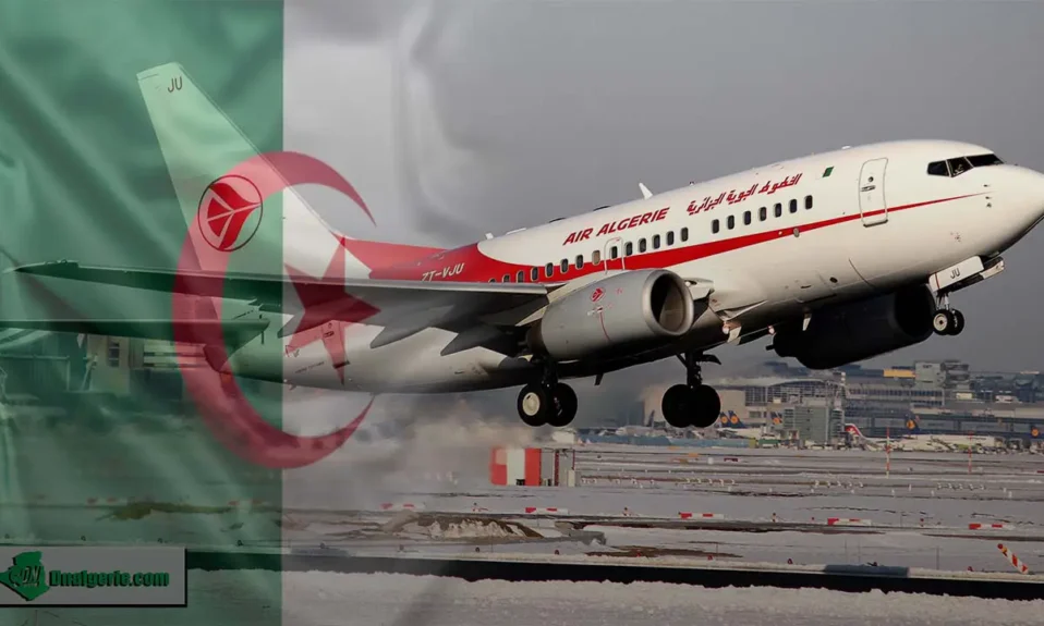 Nouveau pays vols Algérie