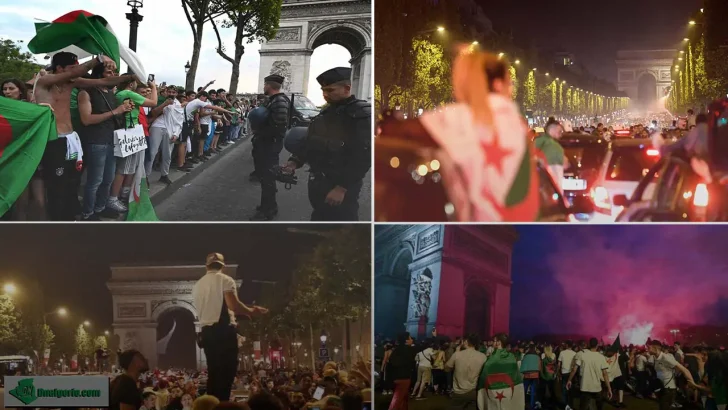 supporters algériens France colère