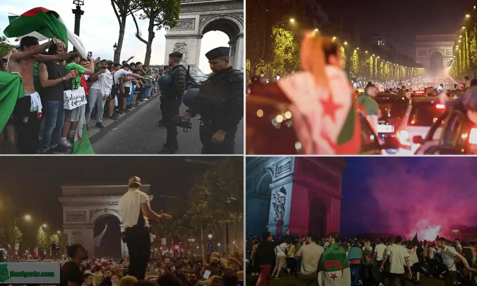 supporters algériens France colère