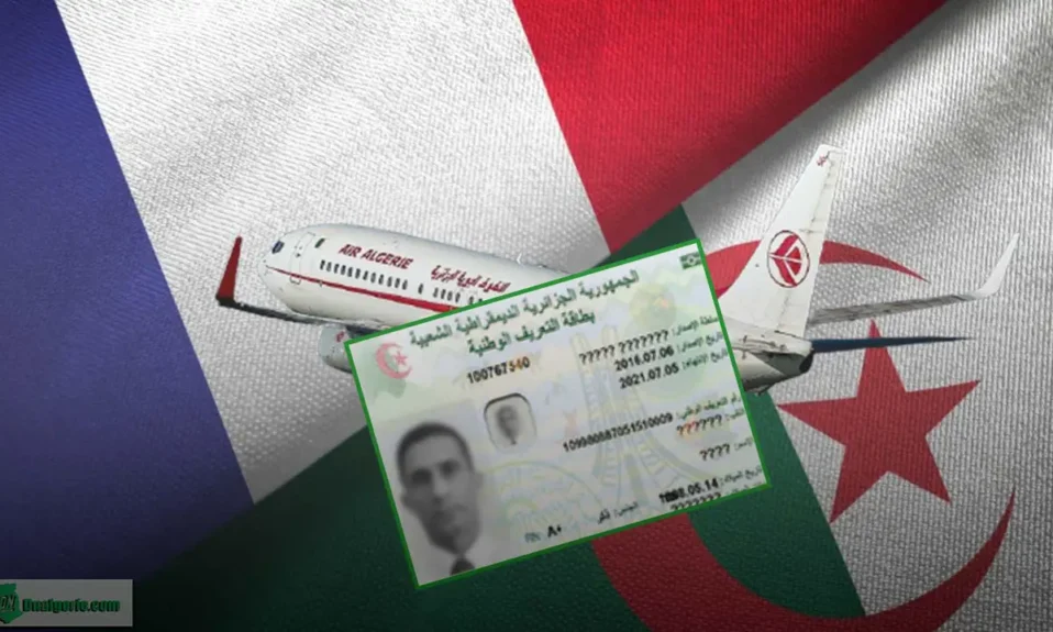voyages Algérie carte d'identité