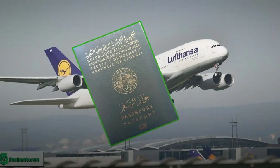vidéo scandale Lufthansa Algérie