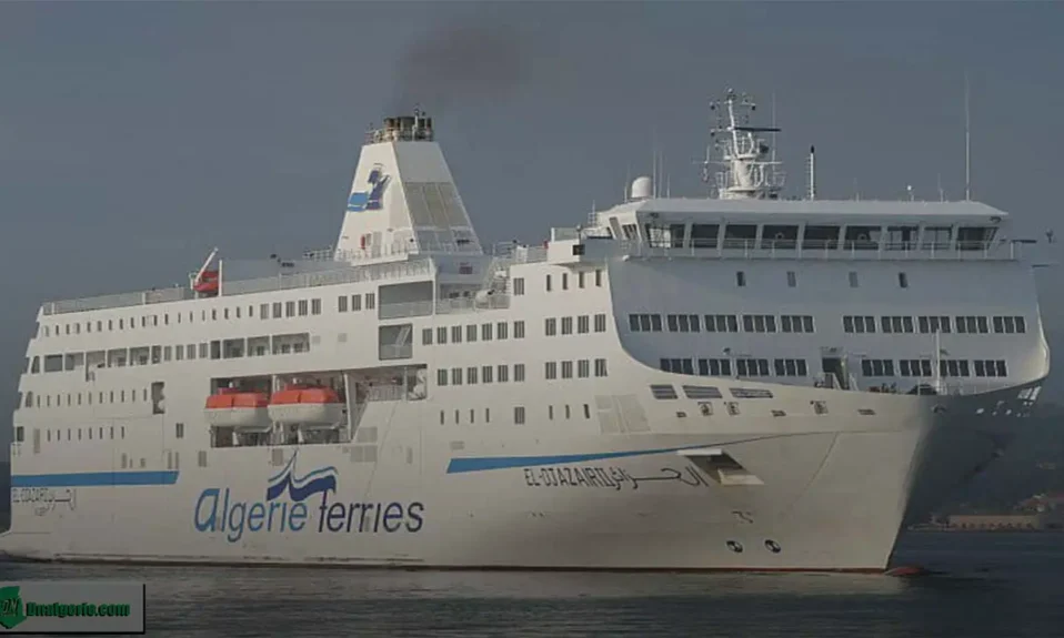 Intervention Algérie Ferries vidéo