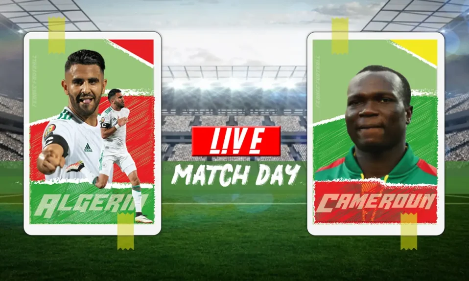 Algérie Cameroun match chaînes