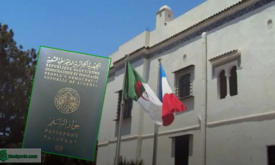 Algériens France passeports