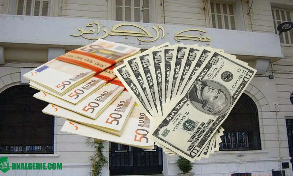 dollar euro Algérie marché parallèle euro dinar