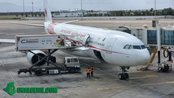 Repas avion Air Algérie