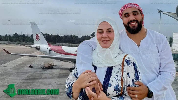 Air Algérie couple