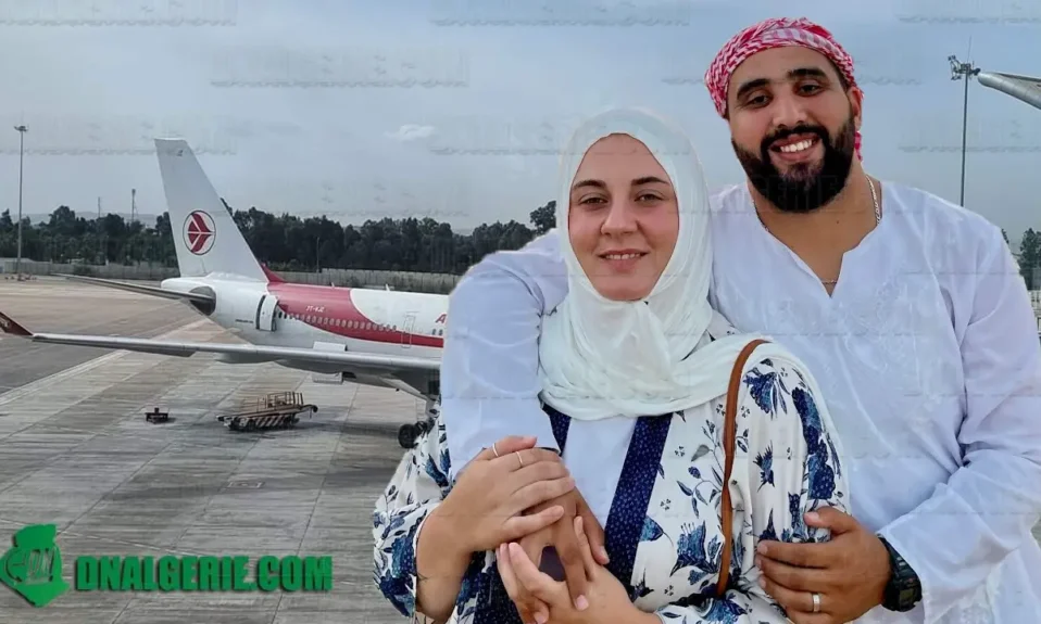 Air Algérie couple