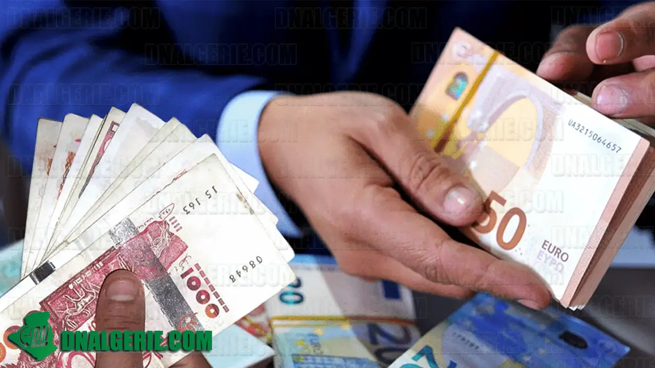 1000 euros dinar algérien