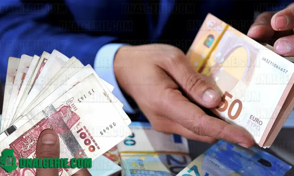Français euro dinar algérien