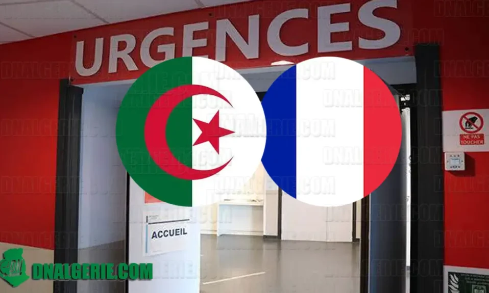 Algérienne France urgences Algérie