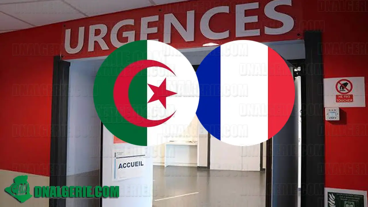 Algérienne France urgences Algérie