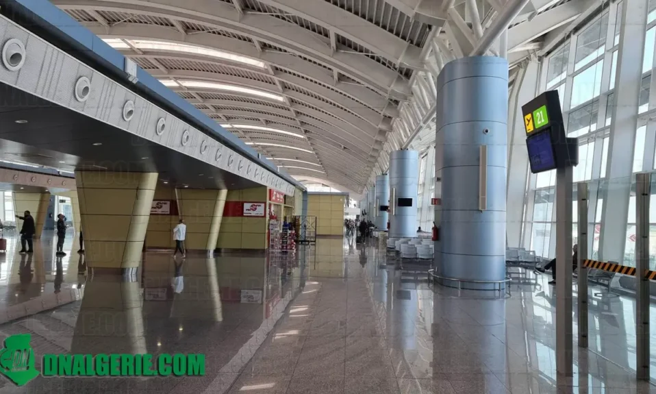 Aéroport Alger touriste européen