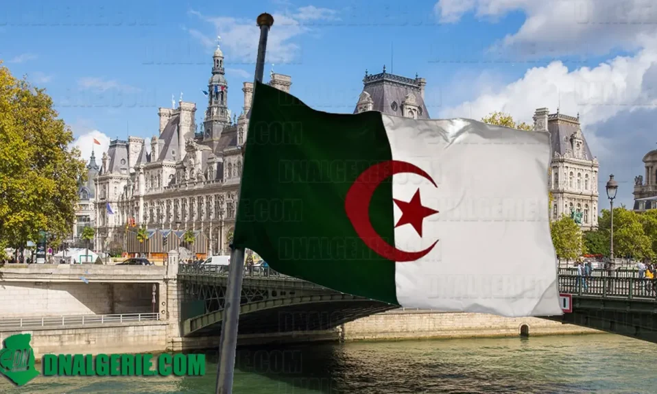Algérien France drapeau