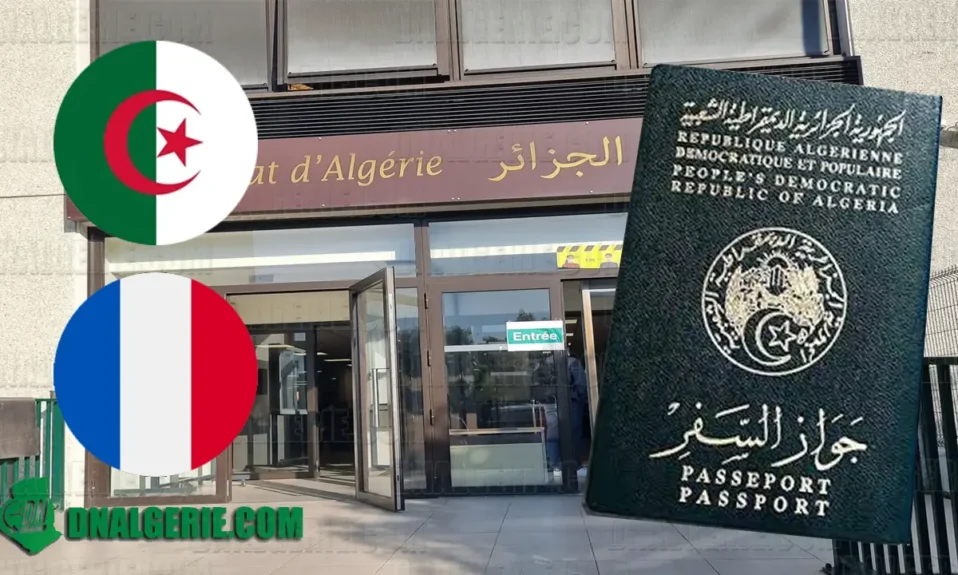France renouvellement passeport algérien