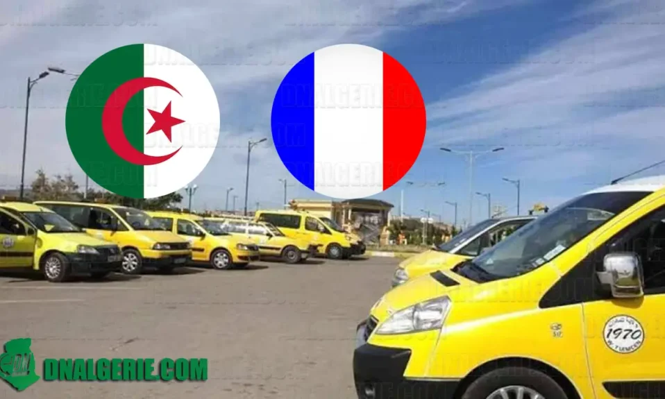 touriste Algérie taxis