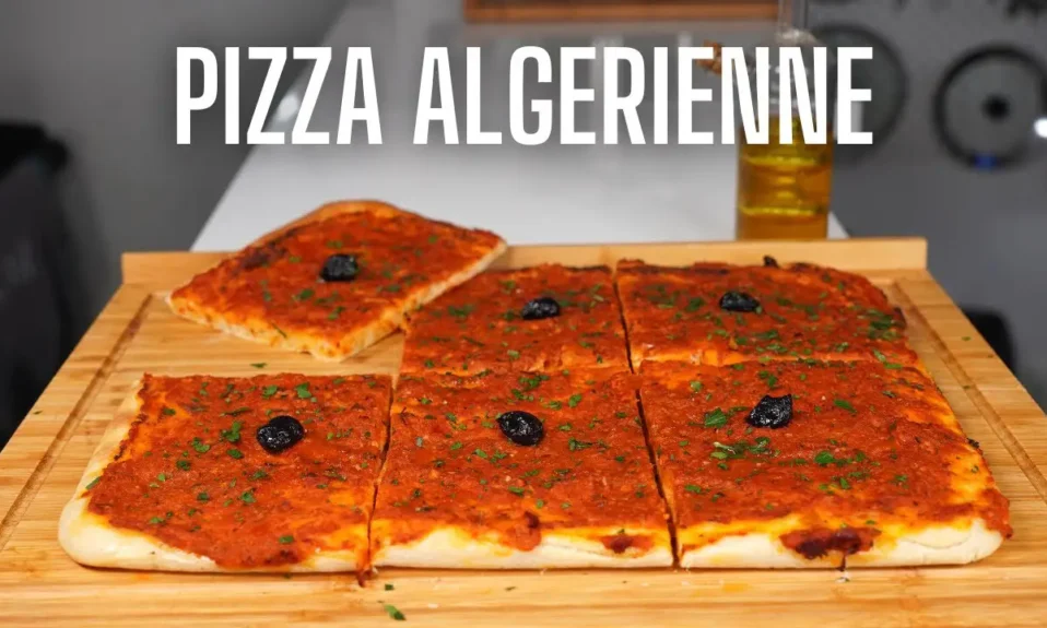 Algérie pizza carrée