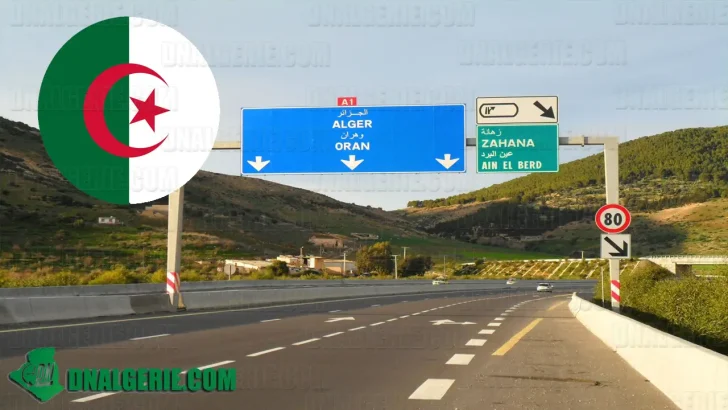 Algérien France autoroute Algérie