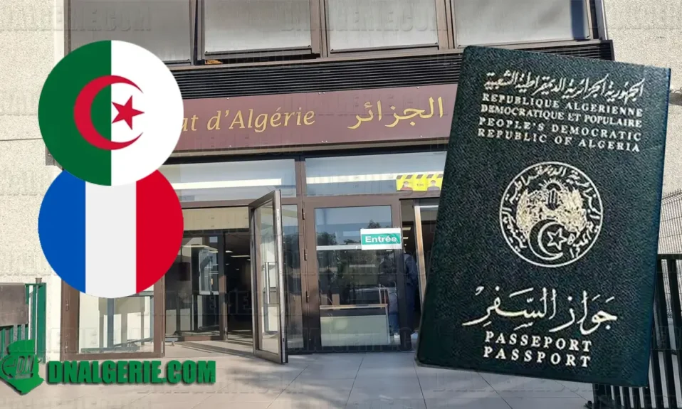 France passeport algérien