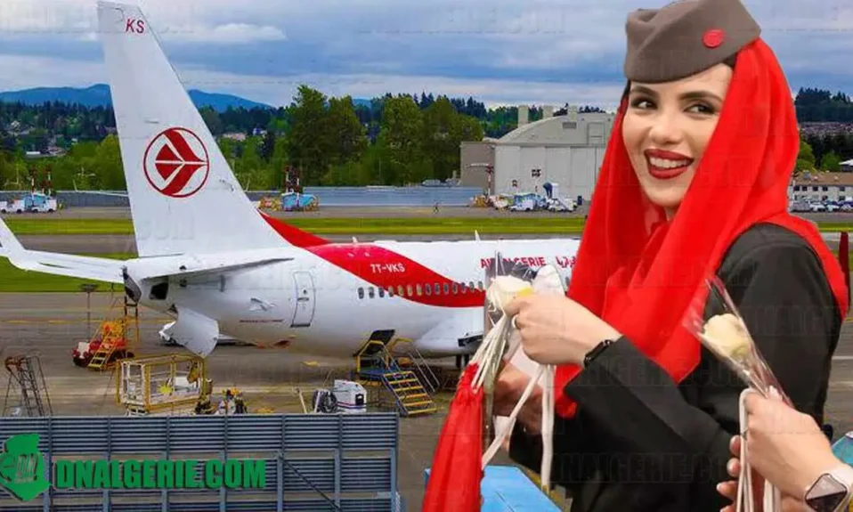 Air Algérie hotesse cliente