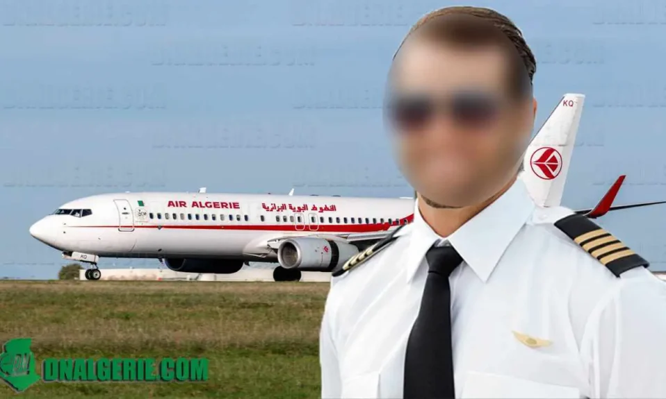 pilote Air Algérie geste