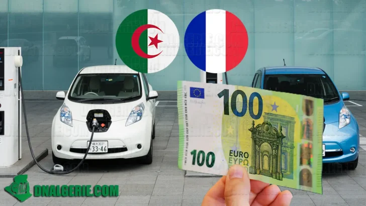 Algériens France voitures euros