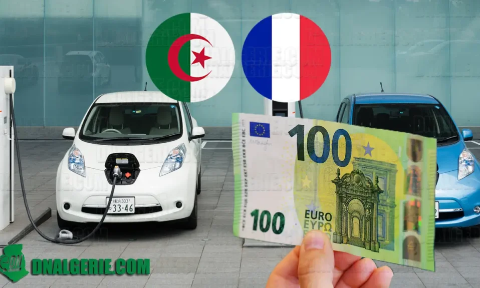 Algériens France voitures euros