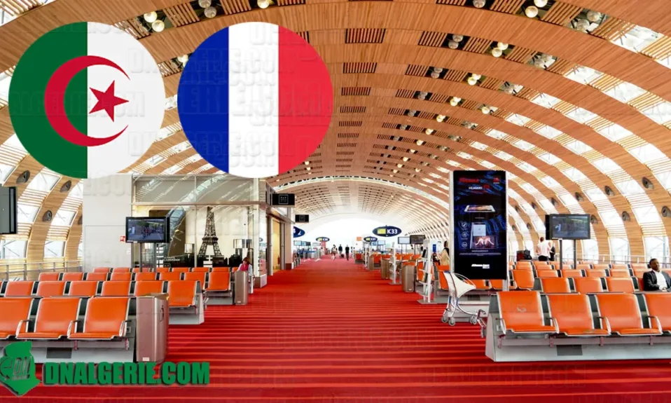 Algériens France aéroport