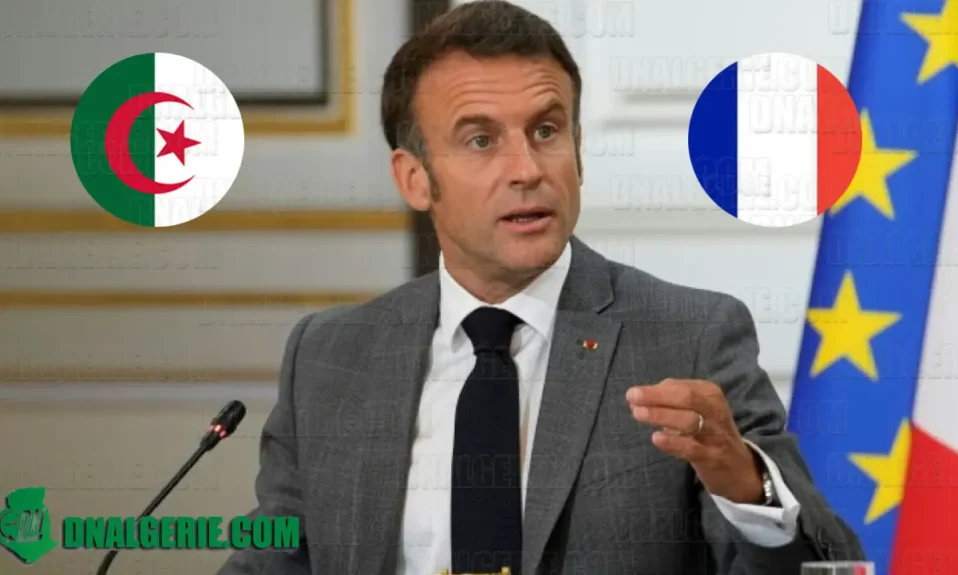 Algériens France Macron