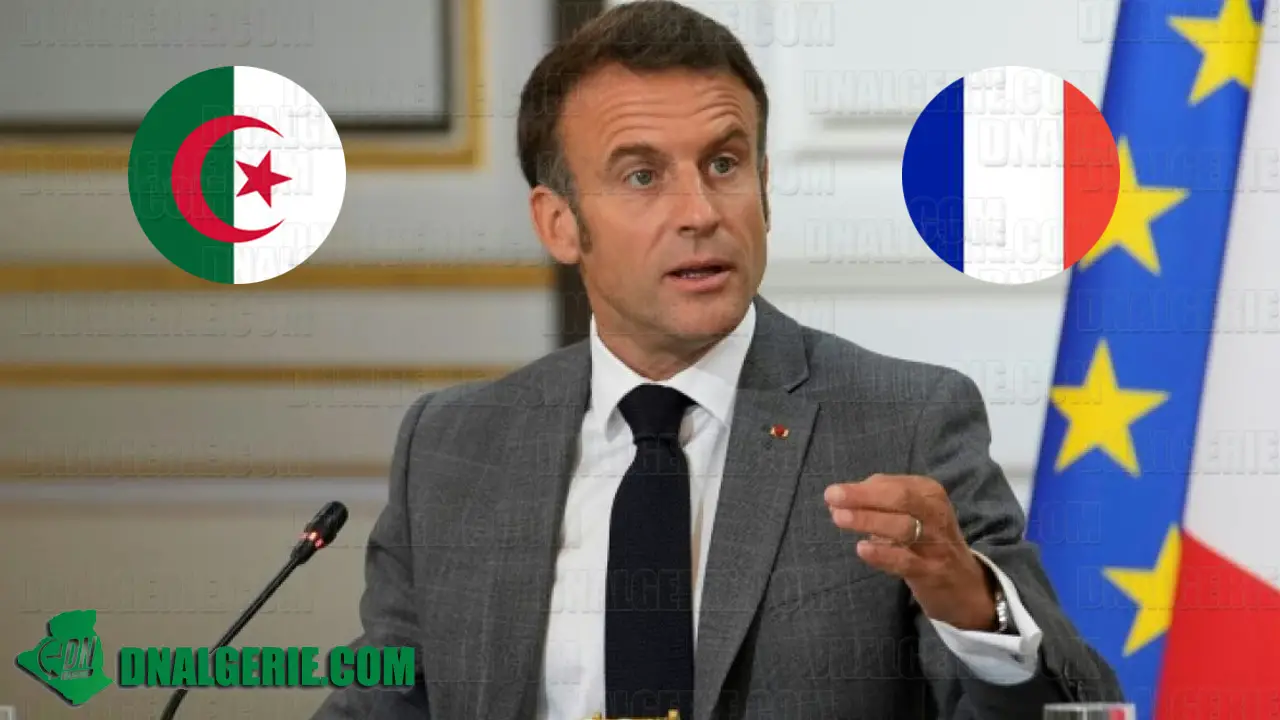 Algériens France Macron