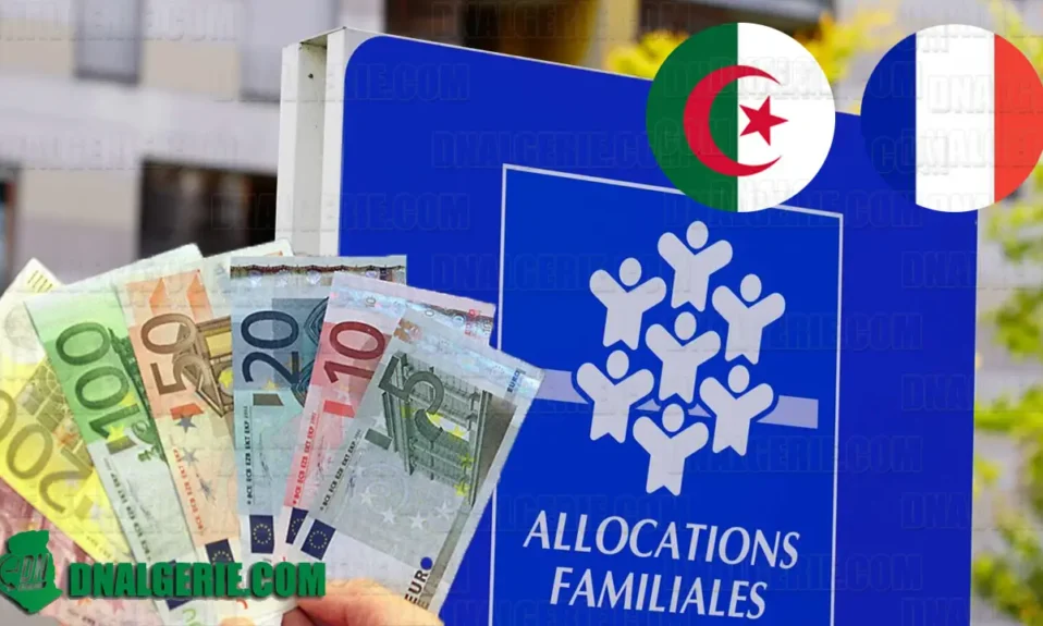 Algériens France CAF aides