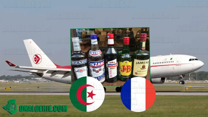 Air Algérie vin