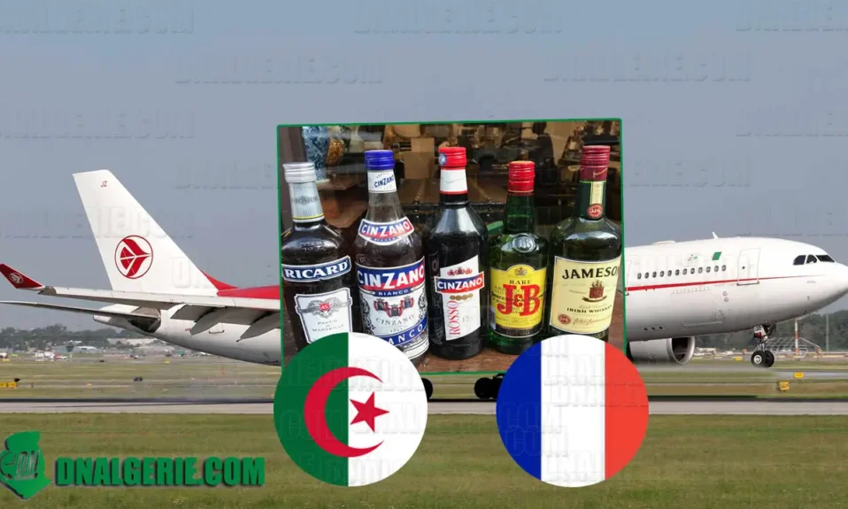 Air Algérie vin
