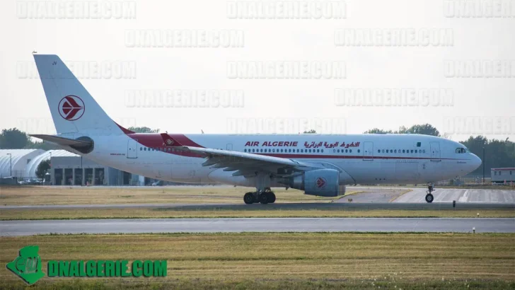 Air Algérie dame abandonnée