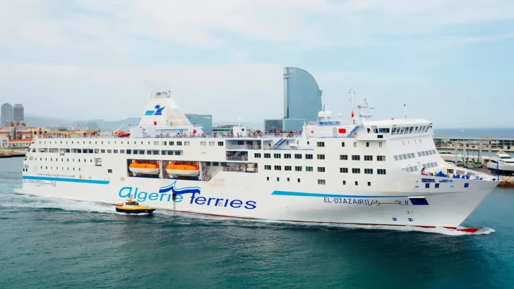 Algérie Ferries geste