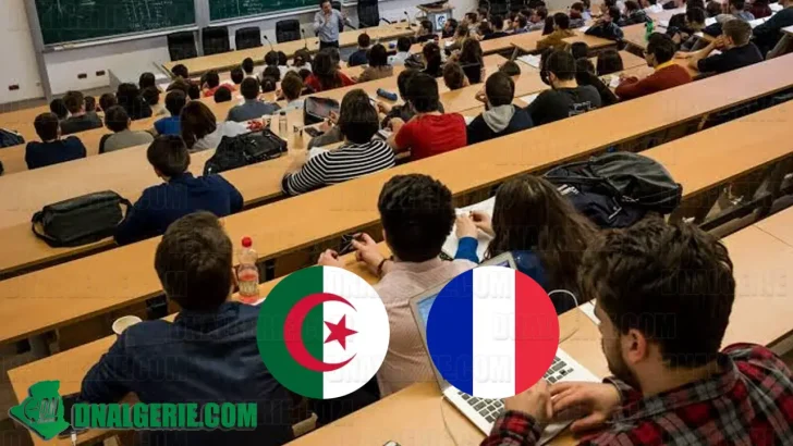 Algériens étudiants France