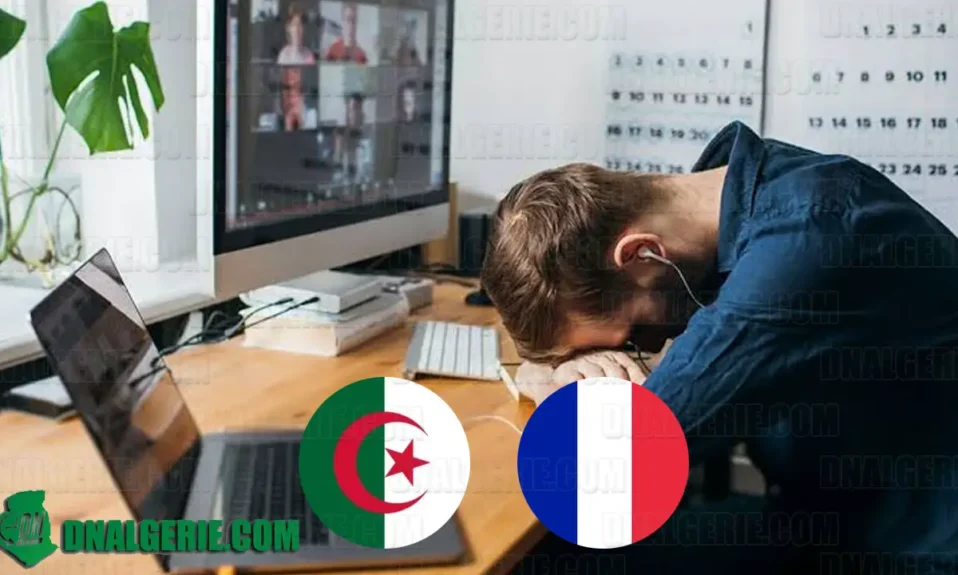 Algériens France télétravail