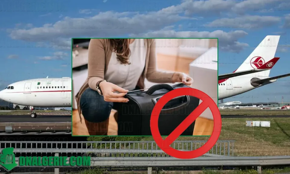 Air Algérie bagages restriction