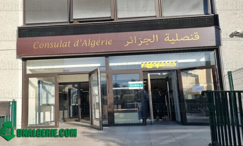 Consulat Algérie France voyages