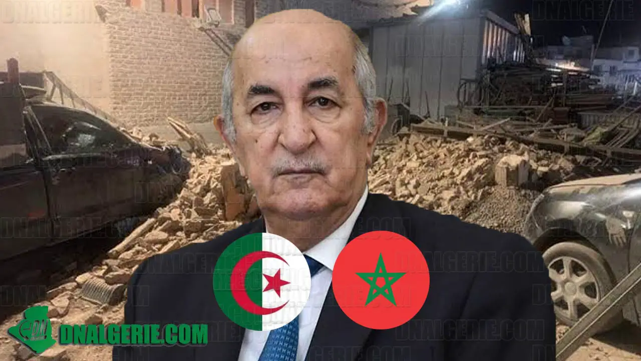 Algérie séisme Maroc