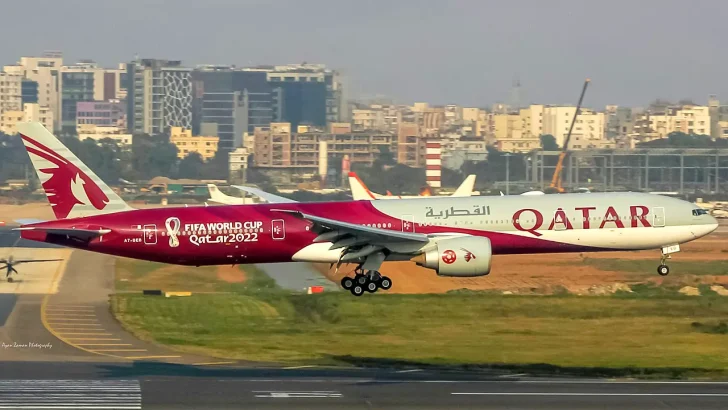 Qatar Airways globe trotter