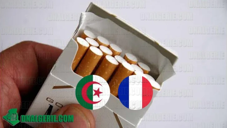 Algérien France cigarettes